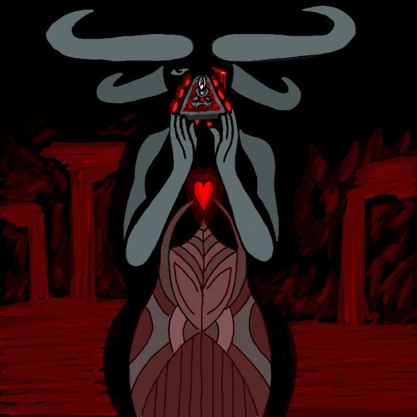 Drawing in Heal me to death by EggLeon