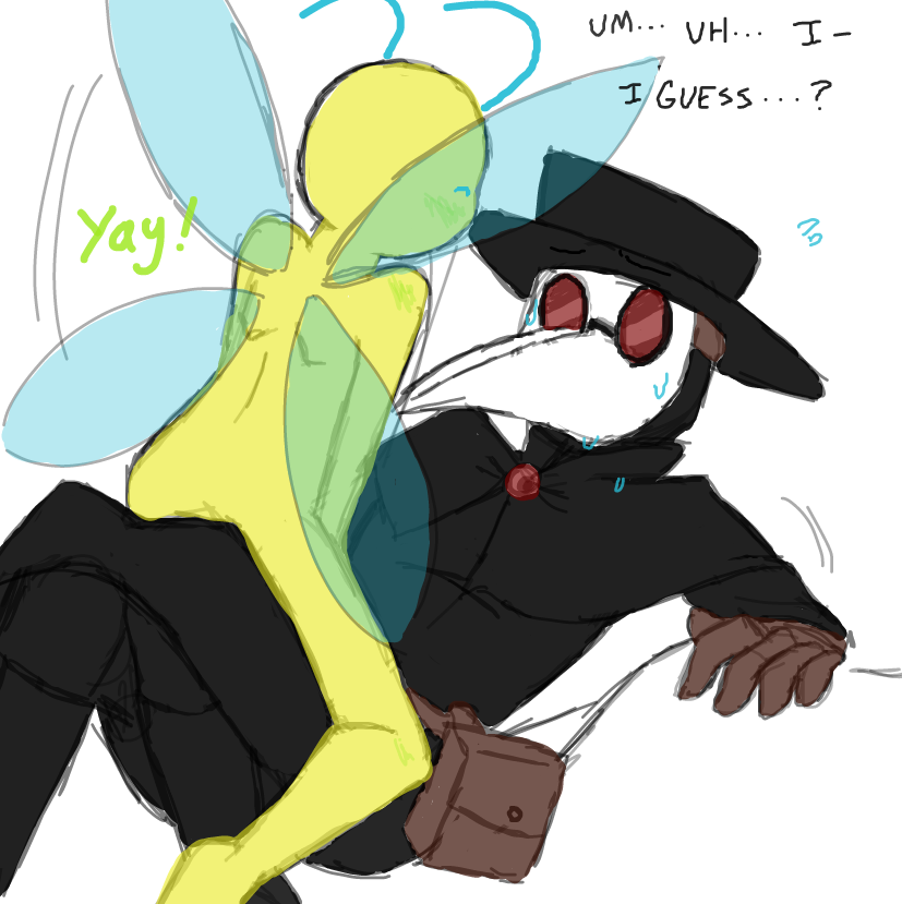 (All good.) - Online Drawing Game Comic Strip Panel by ⚰