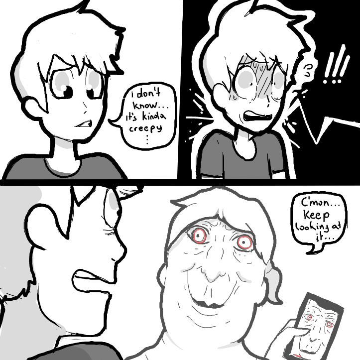  - Online Drawing Game Comic Strip Panel by Sluggishfella