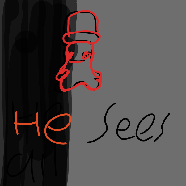 Drawing in Litlte man by Pojen