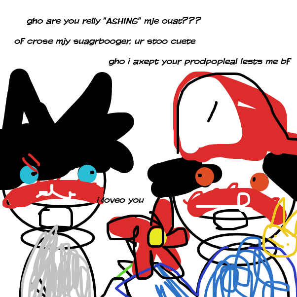 Drawing in when gho aked me uot by ashketchup1