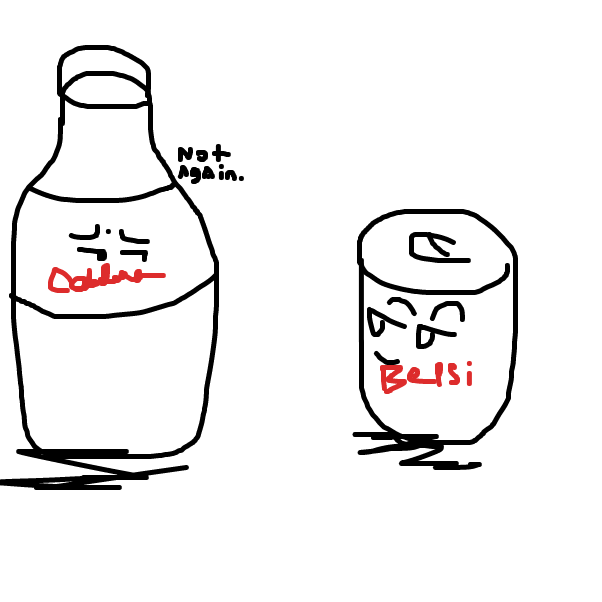 Drawing in coco-cola by Hans_Is_back