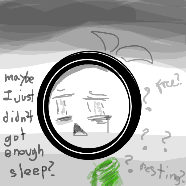 it is not artblock but feel like artblock but more depressed or something
my head is in static for some reason it is light like a balloon - Online Drawing Game Comic Strip Panel by FifaSam