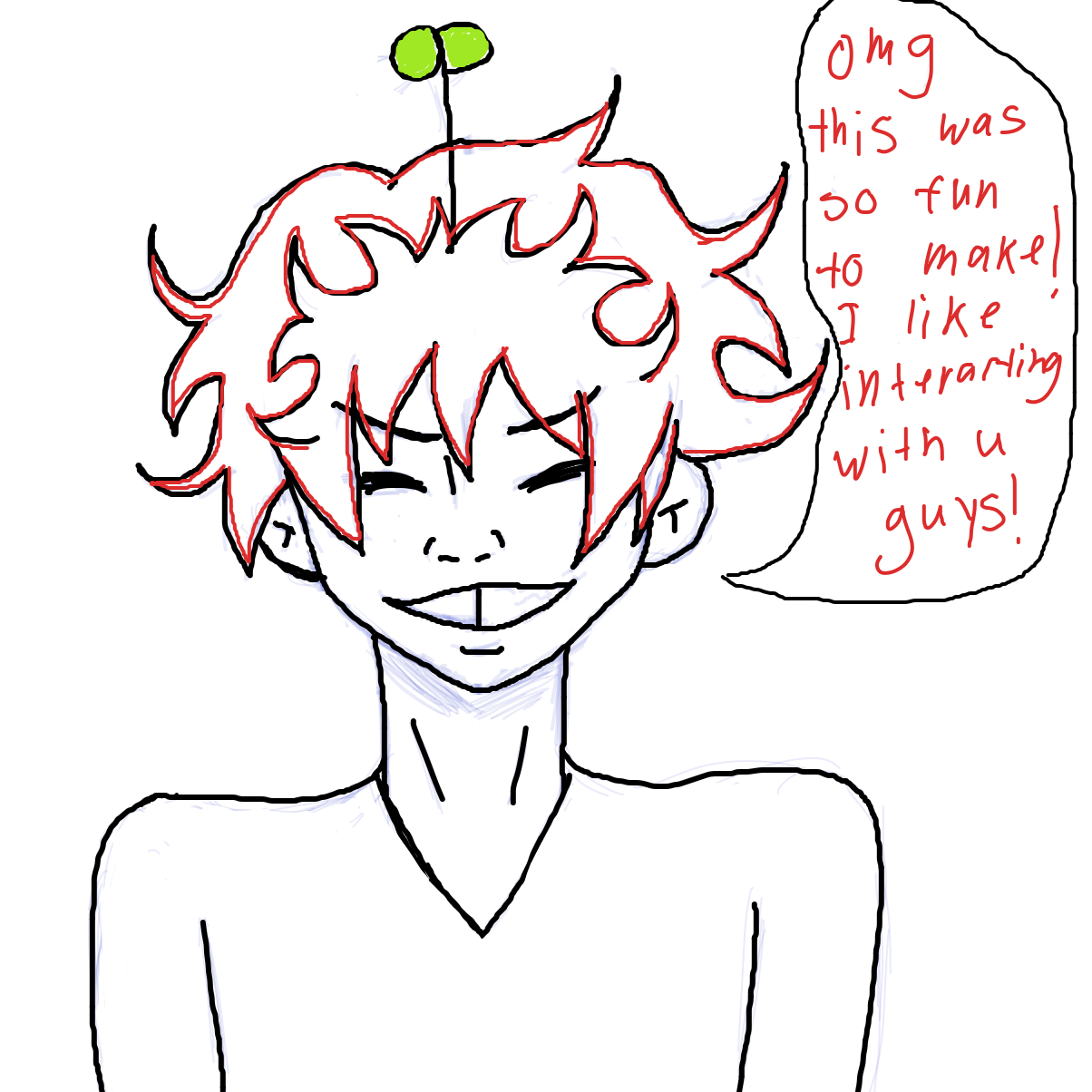 So fun - Online Drawing Game Comic Strip Panel by xx.jas.xx