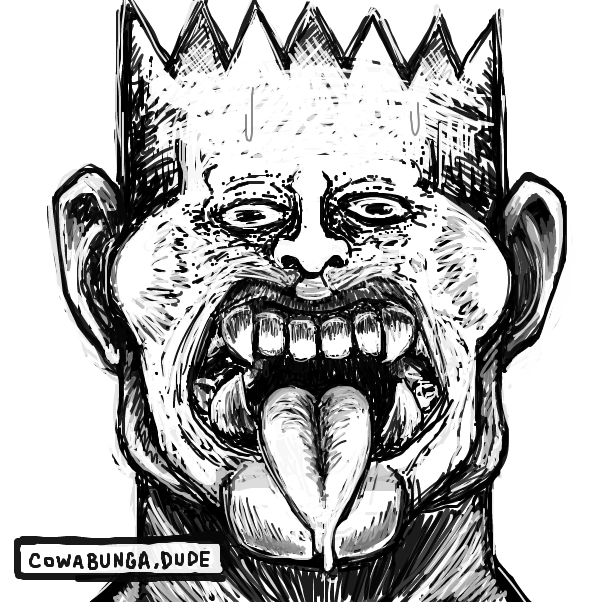 bart sinpsom redesign [100% real] - Online Drawing Game Comic Strip Panel by 🔲