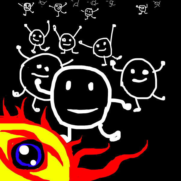 Drawing in I'll drink a tea and eat a bread by RafaelH