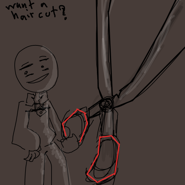 well i know i am doing project about how to comedy but this is just cool  it is 
the spoon joke is just funny at the first time but it was overused and it not funny anymore... i guess - Online Drawing Game Comic Strip Panel by FifaSam