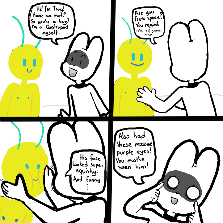  - Online Drawing Game Comic Strip Panel by Sluggishfella