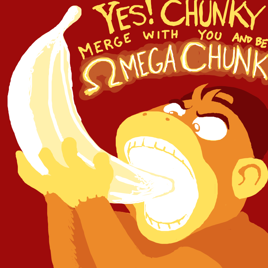 The Birth of Chunkseid - Online Drawing Game Comic Strip Panel by TFD