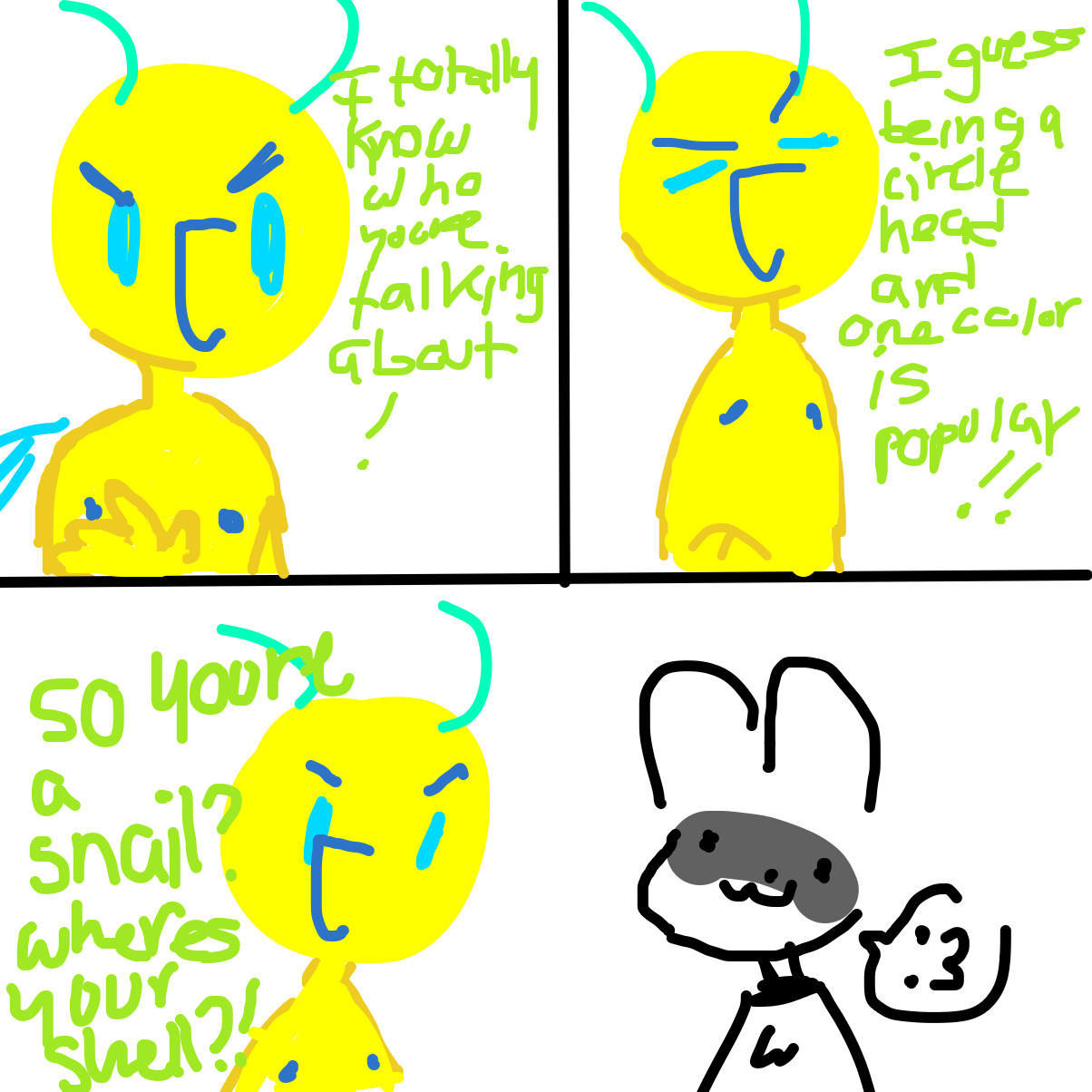  - Online Drawing Game Comic Strip Panel by Razputin