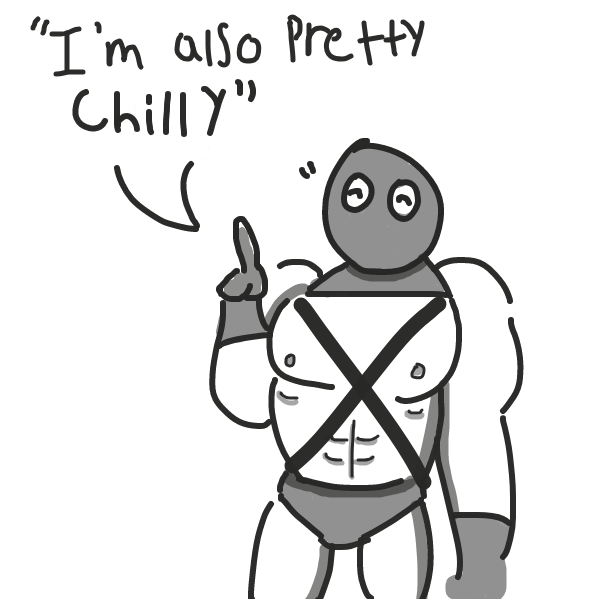 It's pretty cold outside. - Online Drawing Game Comic Strip Panel by Zipperino