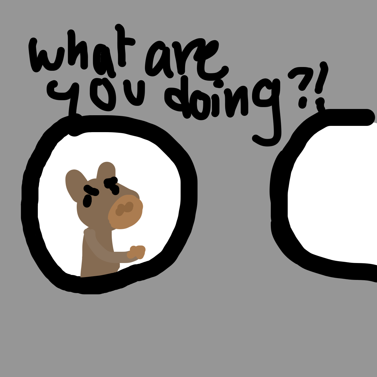 Drawing in cow by Razputin