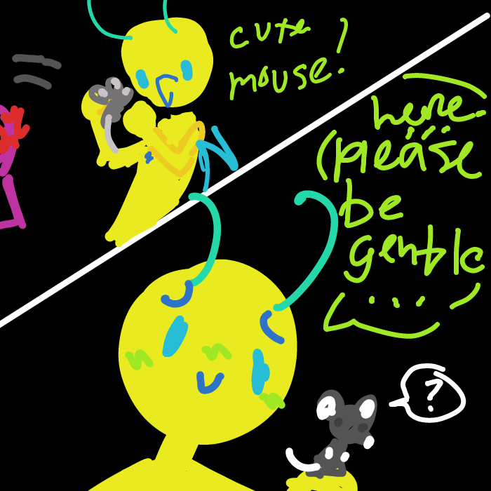 littol critter - Online Drawing Game Comic Strip Panel by Razputin