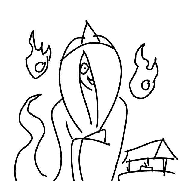 Well ghost - Online Drawing Game Comic Strip Panel by SeanTrunks