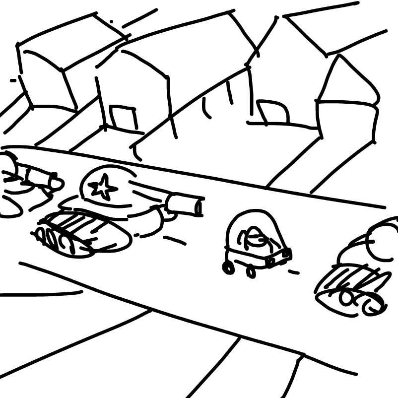  - Online Drawing Game Comic Strip Panel by Pax