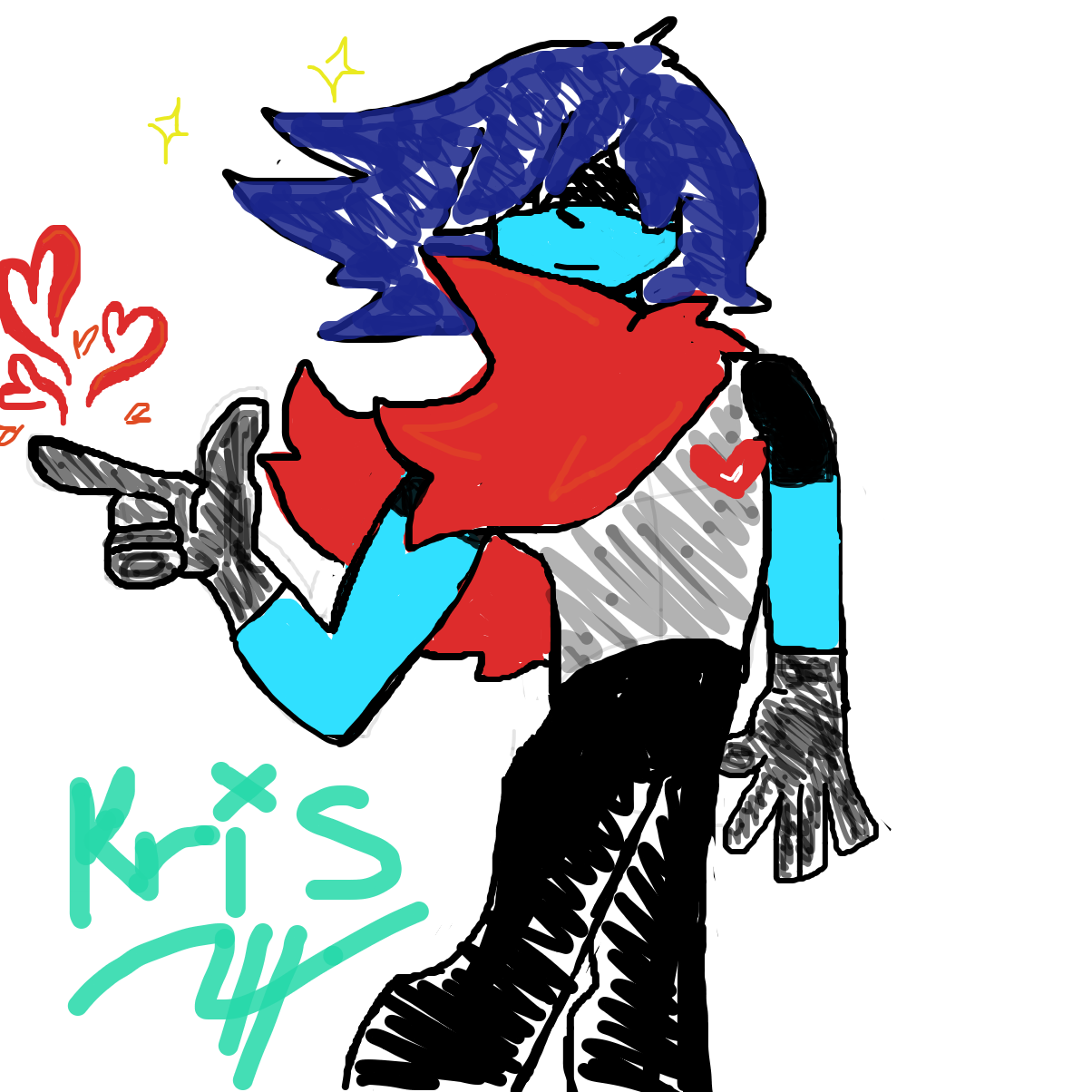 Kris-❤️❤️ - Online Drawing Game Comic Strip Panel by YanaTheDankest