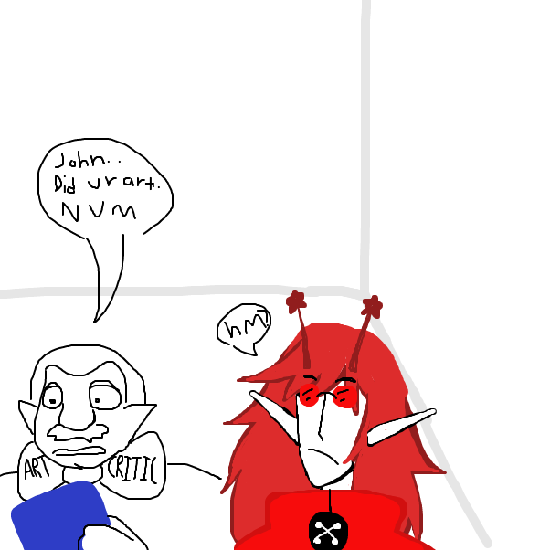 Drawing in sorry I dont want your touch (half-vent) by DOCTOR BUTTONS