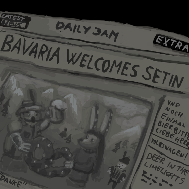 read all about it - Online Drawing Game Comic Strip Panel by Peyocay