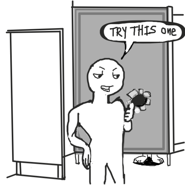 Drawing in Wrong Hole . . . by kurocartoonist