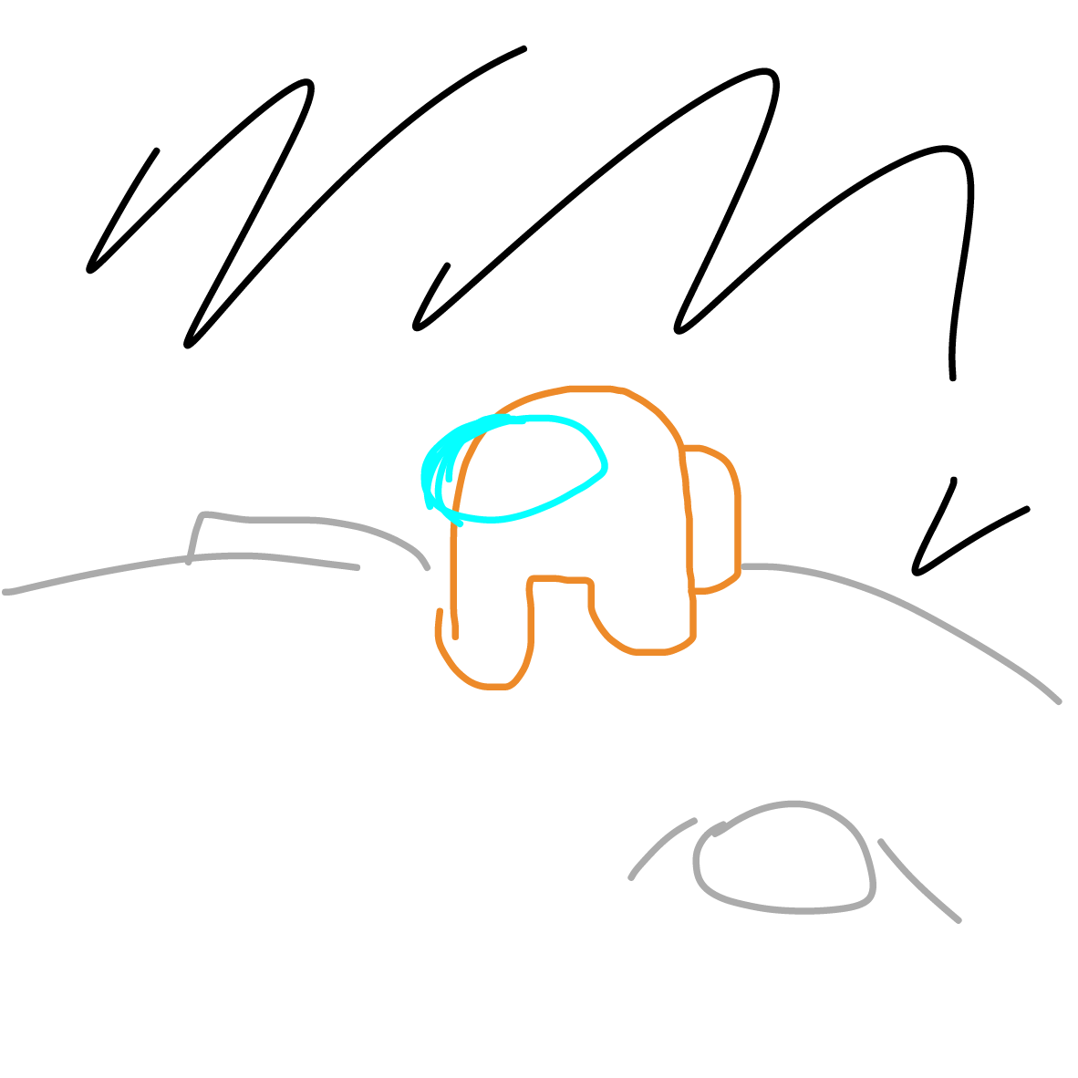 Drawing in Moon Camp by TheOddExplorers