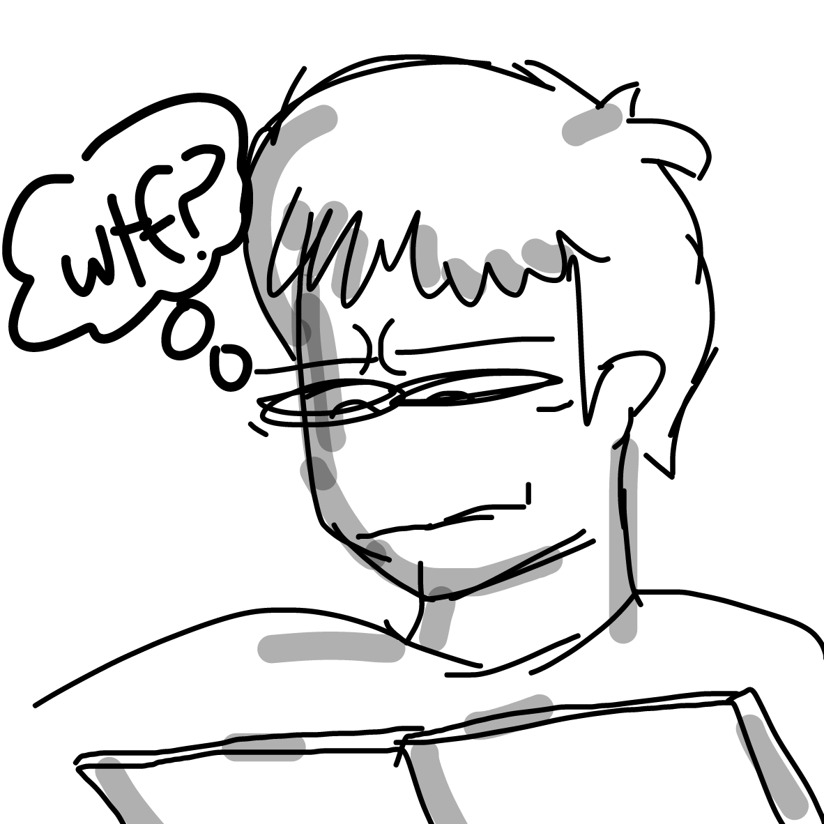 Drawing in the drawing in the guitar hero 2 songlist by TheOddExplorers