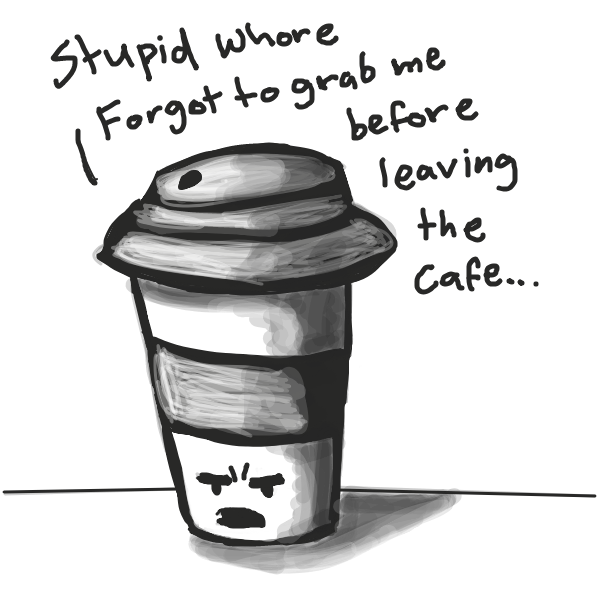 Drawing in Coffee by Loco-L