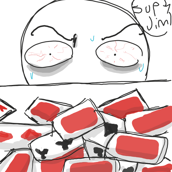 Drawing in house o cards by Aurelius_x