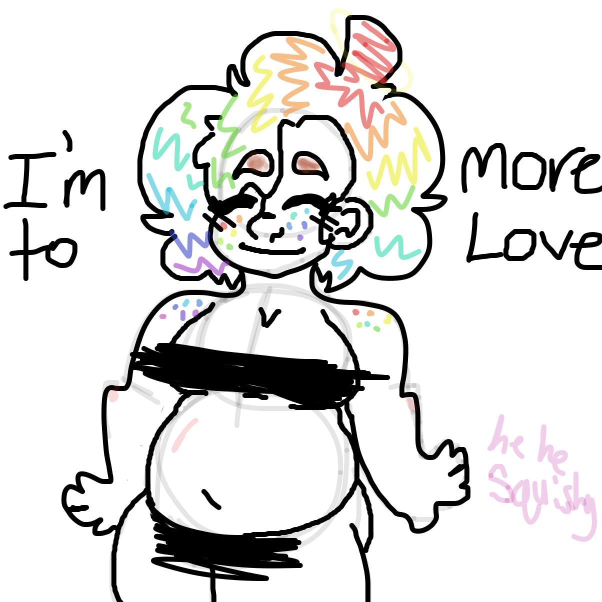 I’m squishy☺️ - Online Drawing Game Comic Strip Panel by YanaTheDankest