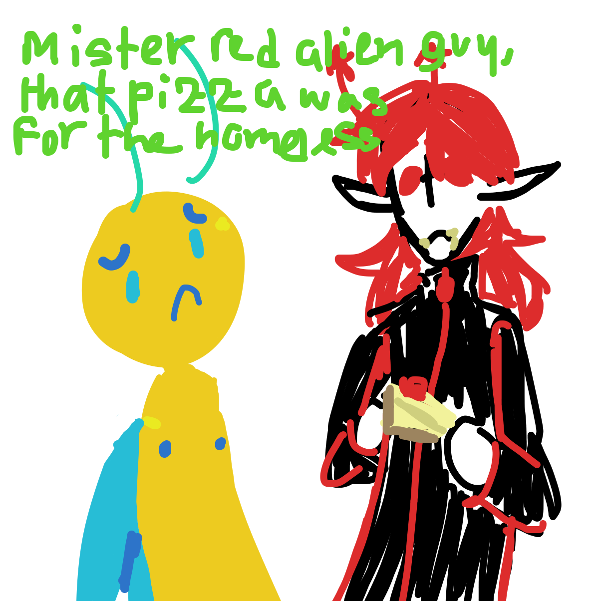  - Online Drawing Game Comic Strip Panel by Razputin