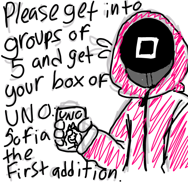 yeah apparently sofia the first uno exists  - Online Drawing Game Comic Strip Panel by jello