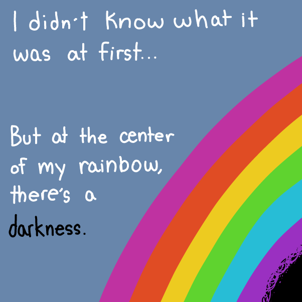 Drawing in The Darkness... by Elle