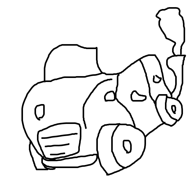 Drawing in Cartoon Cars the 2nd by BananaDoc