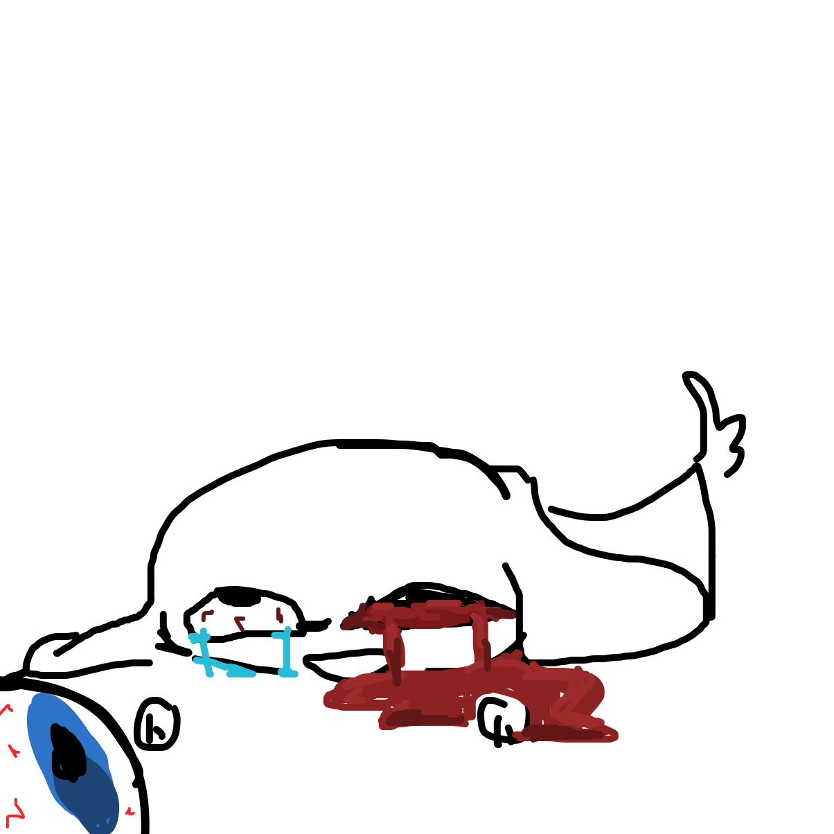  - Online Drawing Game Comic Strip Panel by Razputin