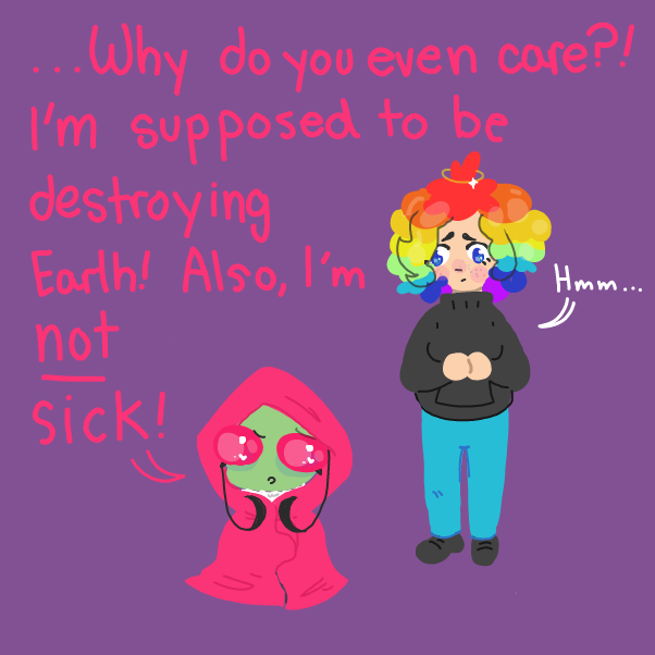 Drawing in Sick by Elle