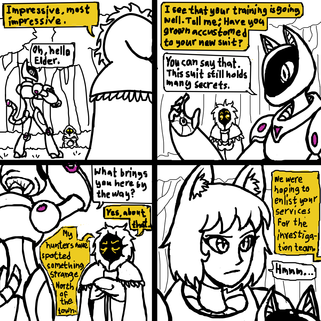  - Online Drawing Game Comic Strip Panel by SeanTrunks