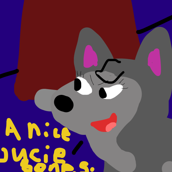 Gasket Husky Has Been Appeared At Her Lair And Saw A Nice Juicy Bones. - Online Drawing Game Comic Strip Panel by MCA