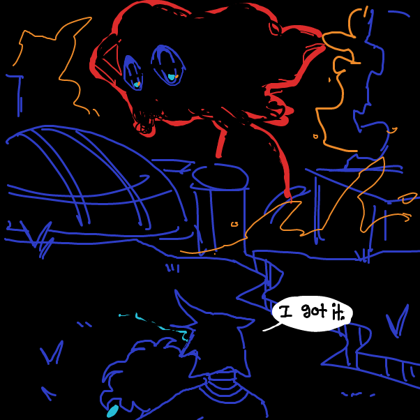  - Online Drawing Game Comic Strip Panel by Chumky