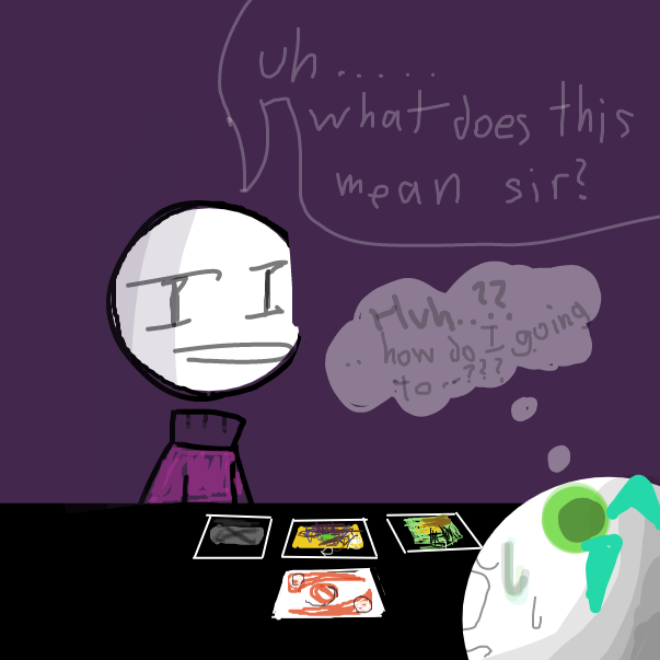 ok.... what is the meaning of this - Online Drawing Game Comic Strip Panel by FifaSam