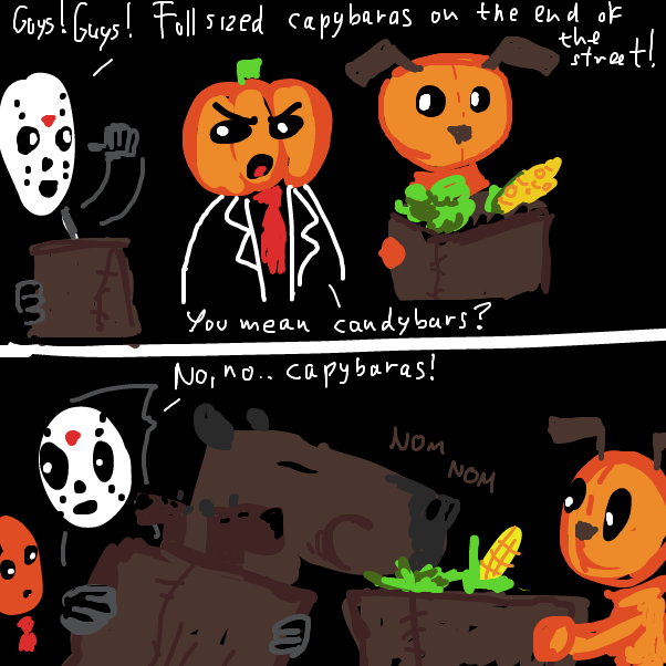  - Online Drawing Game Comic Strip Panel by Peyocay