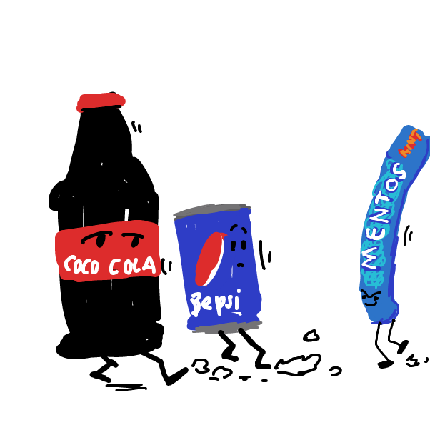 fresh goes better.. - Online Drawing Game Comic Strip Panel by Peyocay