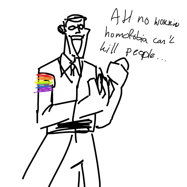 Drawing in Return Of The Gays by EyeABall