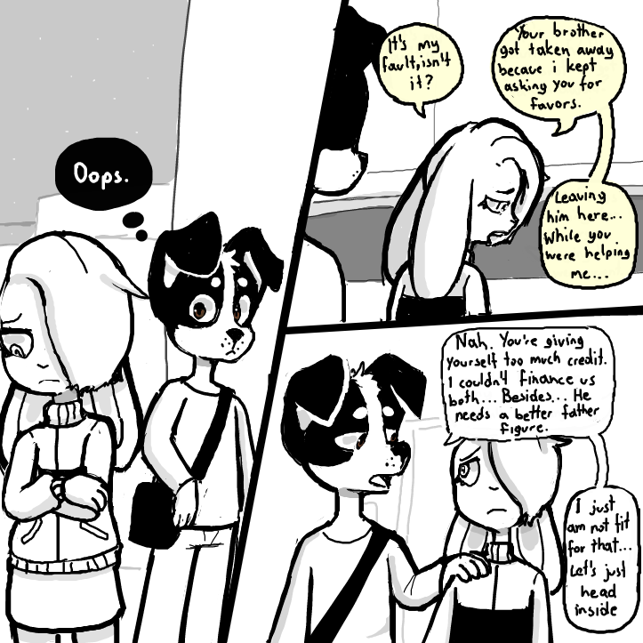 Braise yourselfs his brother is going to be brought up still - Online Drawing Game Comic Strip Panel by Sluggishfella