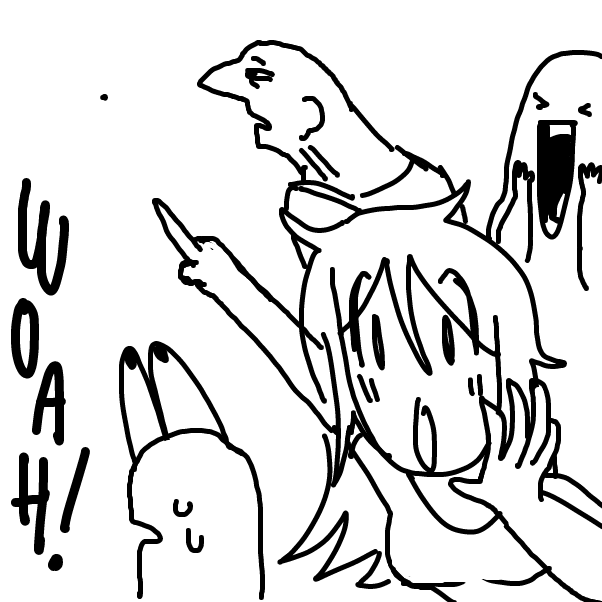  - Online Drawing Game Comic Strip Panel by Chumky