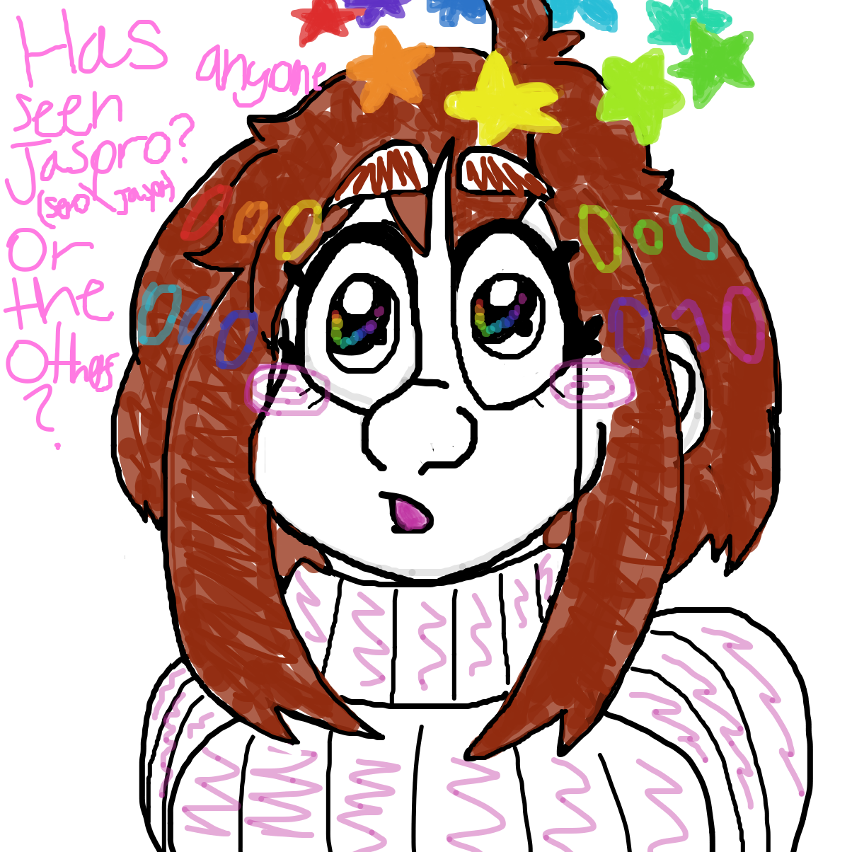 I think Jasper would make an amazing Sero ✋🤩 - Online Drawing Game Comic Strip Panel by YanaTheDankest