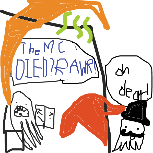 Drawing in Ten minutes earlier... by Mia~