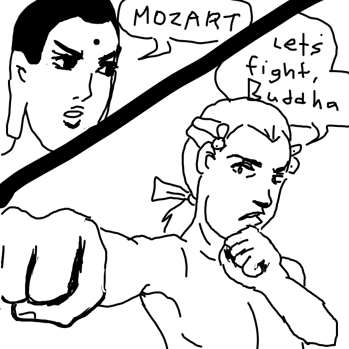  - Online Drawing Game Comic Strip Panel by Mozart