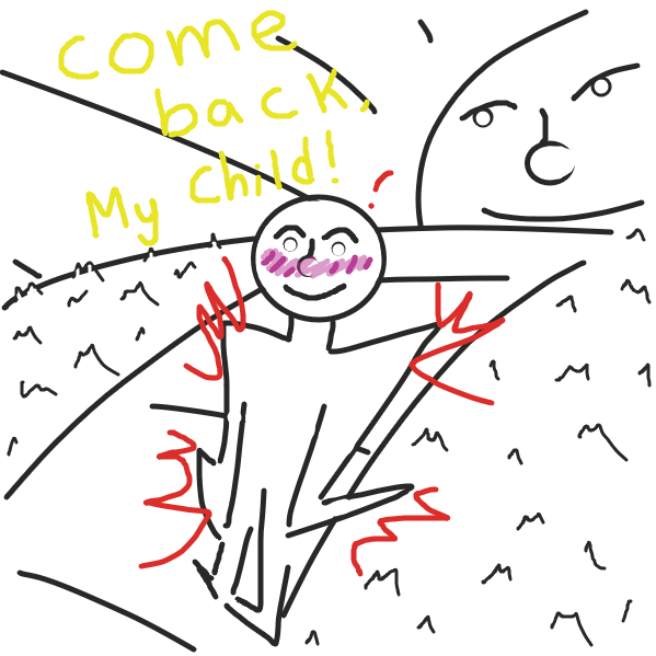 Drawing in Oh boy! by St Anger