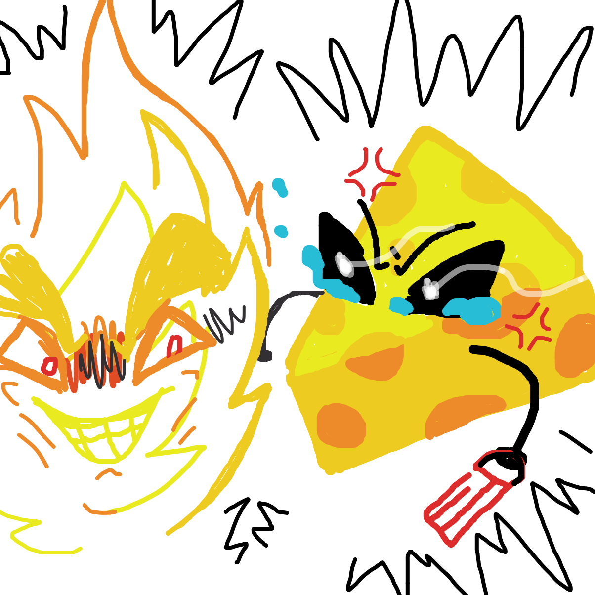 🧀❌ - Online Drawing Game Comic Strip Panel by YanaTheDankest