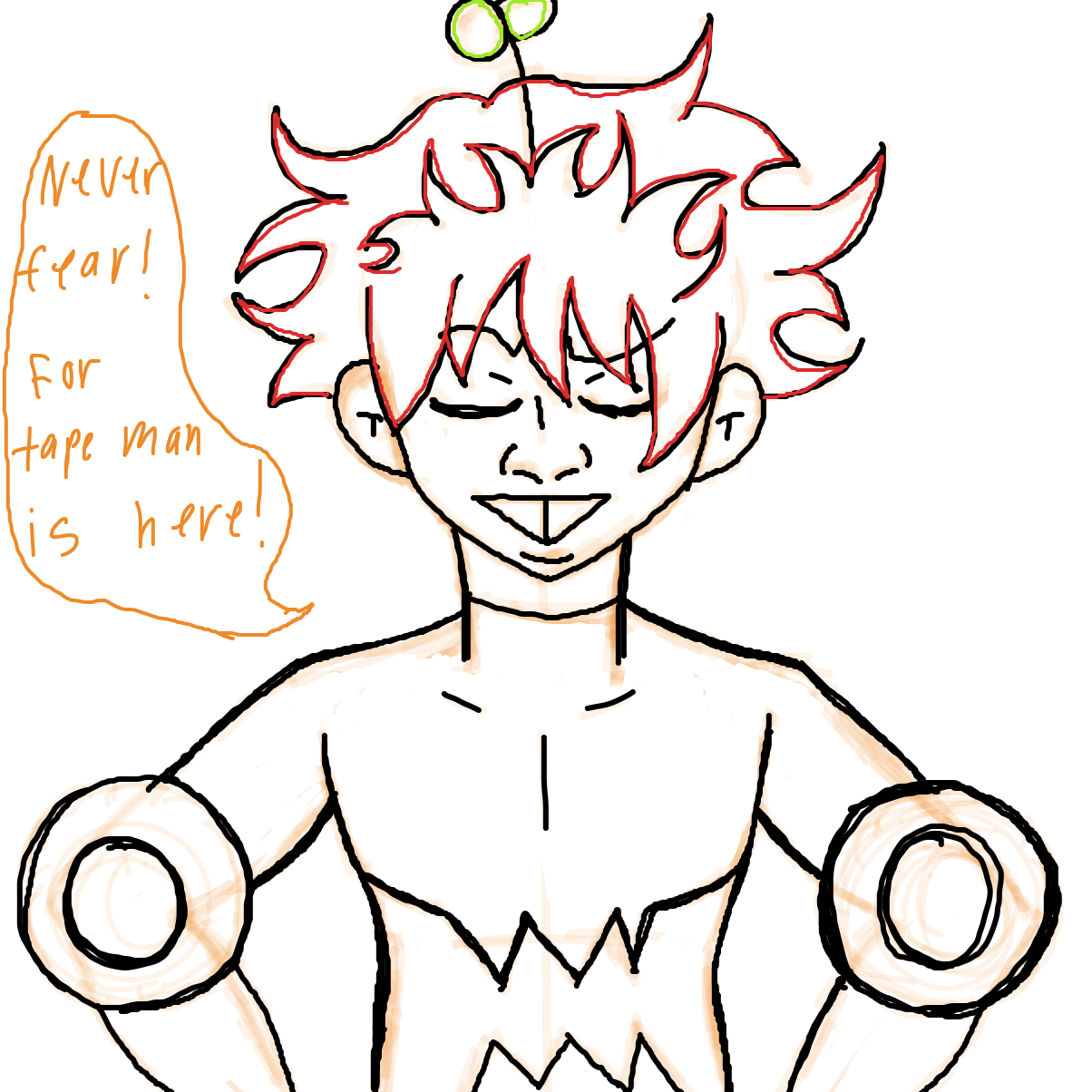 I’m not late, u guys are just early hehe - Online Drawing Game Comic Strip Panel by xx.jas.xx