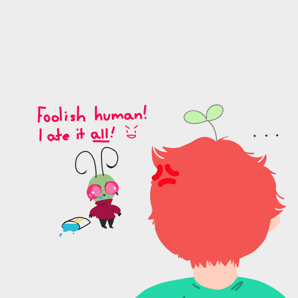 Drawing in Where's the ice cream? by Elle